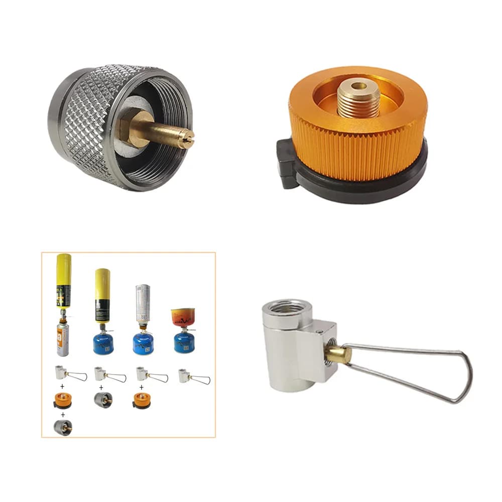 Adapter Converter for Camping Ring 1Pc Adapter for Container Butane Charging Adapter EN417 Lindal Valve Canister Shifter