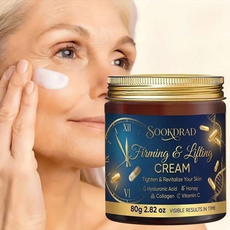 Crema Rassodante e Liftante, Collagene, Idratante, Viso e Collo, Per Tutti i Tipi di Pelle, Uso Quotidiano, 80g/2.82oz