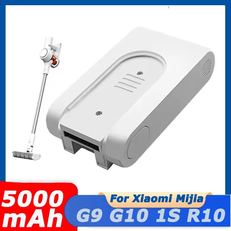 Original 25.2V 5000mAh Rechargeable Lithium-Ion Battery Pack for Xiaomi Mijia Dreame G9 G10 1S R10 Wireless Vacuum Cleaner