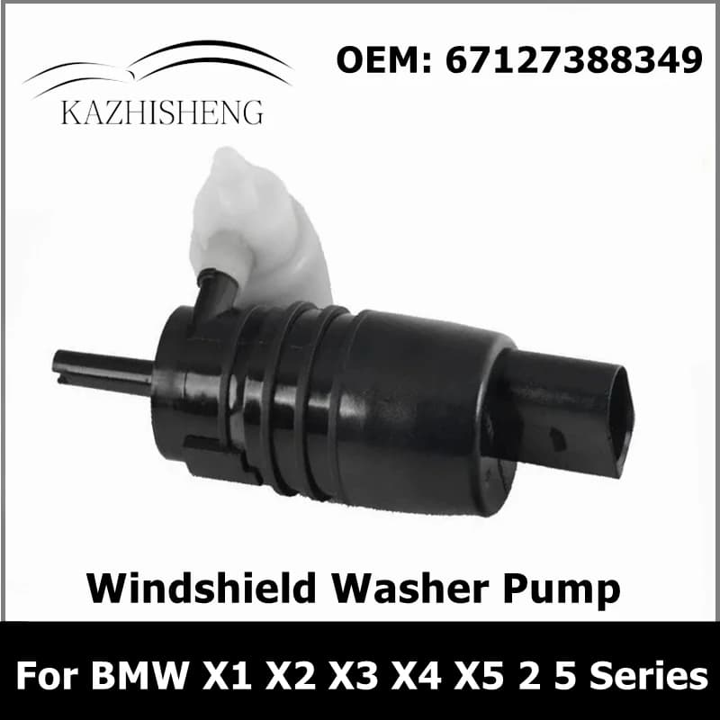 67127388349 doppia pulizia filtro carburante pompa lavavetri per BMW X1 X2 X3 X4 X5 2 5 Series