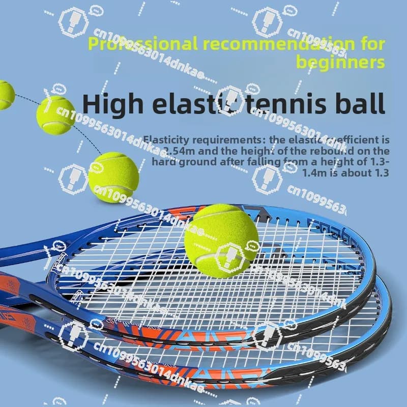 Allenatore di Tennis per Giocatore Singolo con Corda di Rimbalzo, Attrezzo per Auto-allenamento, Racchetta da Tennis in Carbonio per Principianti, Studenti Universitari e Bambini