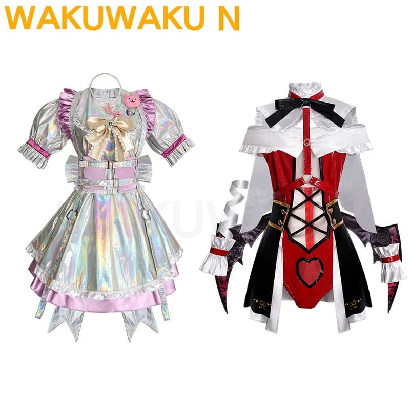 DISPONIBILE Costume Cosplay KAngel Ame-chan dal Gioco NEEDY GIRL OVERDOSE【S-3XL】WakuWaku-N Abito Sexy e Carino per Donne Magiche Taglie Forti