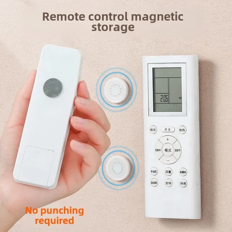 Ganci Magnetici Resistenti, Ganci a Ventosa per Frigorifero, per Casa, Cucina, Bagno, Adesivo Magnetico Forte Anti-Caduta