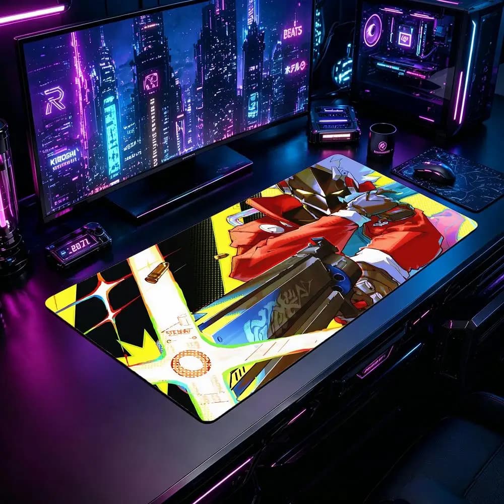 Gaming BBilly Kid ZZZ Gaming Mouse Pad Mouse Pad XXL Large Desk Mat Non-Slip Rubber Extended Mousepad for PC Laptop Setup