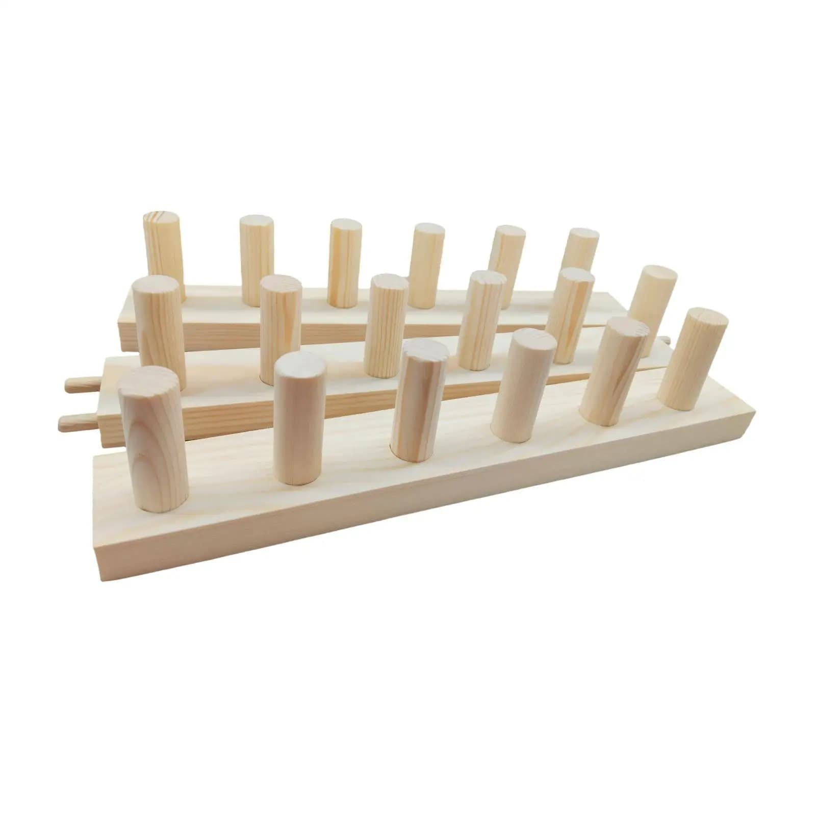 Expandable Wooden Weaving Loom Kit for Chunky Blanket Making Knitting Yarn Craft Project for Women Party Gifts