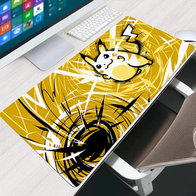 Mouse Mat Pokemon Pikachu 90x40cm Accessories for anime games Mouse Mat Gamer Complete Computer Keyboard Table Mat Varmilo