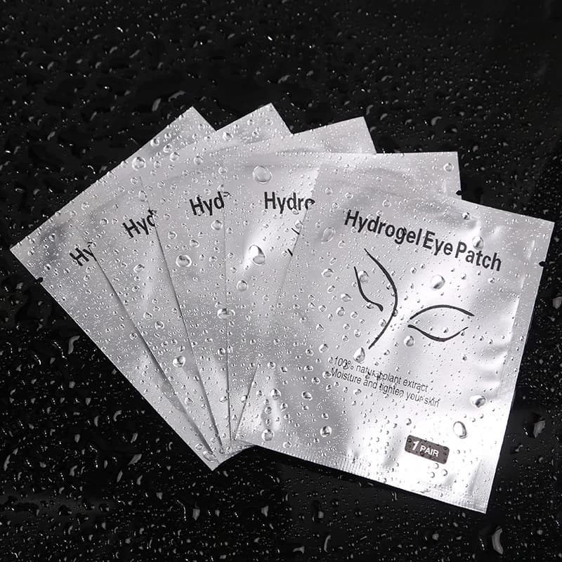 50 pairs eyelashes under eyes patches eyes eye pad insulation remove hydrogel bandage on eye sticker garnish extension eyelashes makeup tools