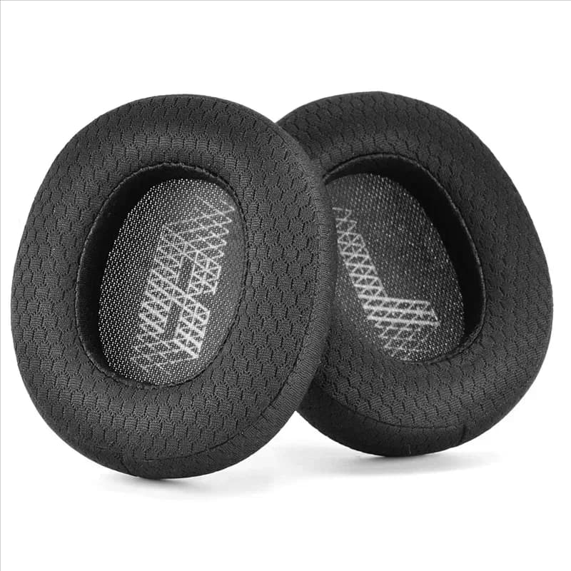 Replacement Breathable football mesh style EarPads for JBL E65 E65BTNC / Duet NC/Live 650BTNC Live 660 BTNC Headphones 12.23