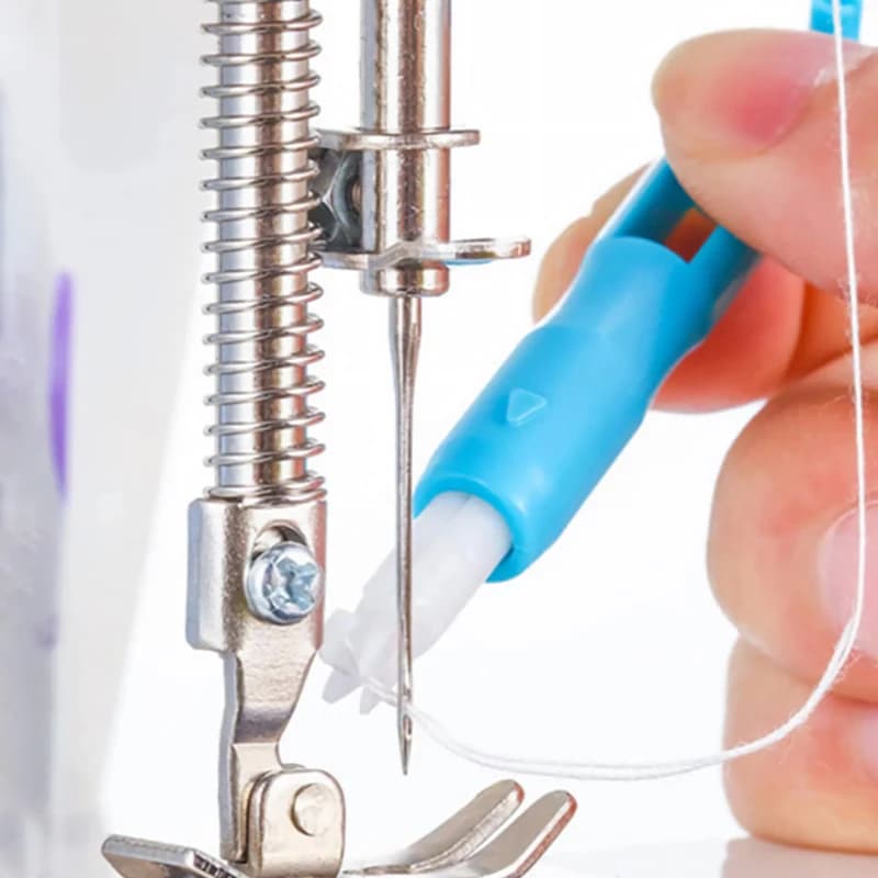Infilatore Automatico per Macchina da Cucire Domestica, Strumento Rapido per Inserimento Ago, Cambia Ago Fai-da-Te