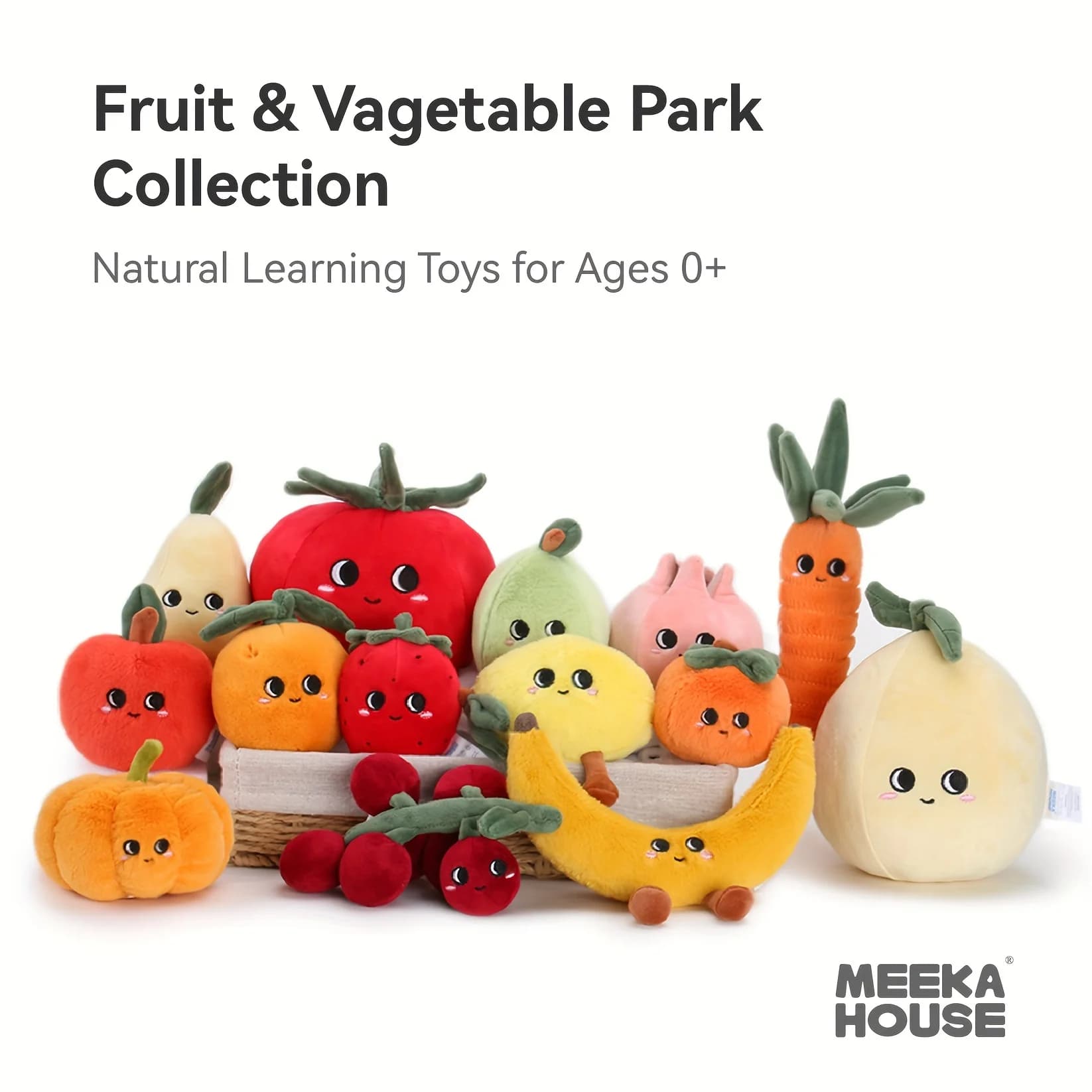 1PC simulato farcito frutta e verdura morbido simpatico cartone animato giocattoli di peluche zucca di limone per i bambini del bambino placare succhietto regali giocattolo
