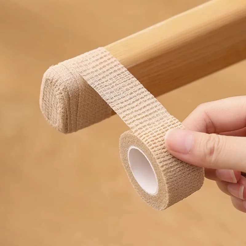 2m Tavolo autoadesivo Gamba della sedia Benda elastica Pad Mobili Tavolo antiscivolo Piedi Copertura Copertura inferiore Cuscinetti Protezione del pavimento in legno