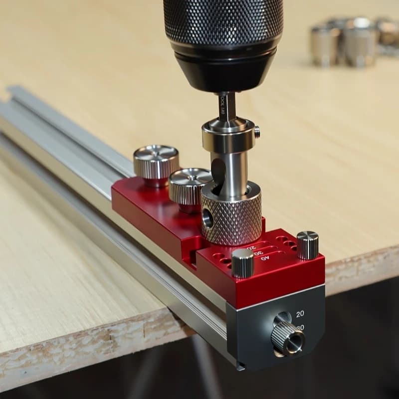 Aluminum Profile Machining Assistant Series 20/30/40 Multi-Function DIY Drilling Machine Faucet Help Punching Localization Tool
