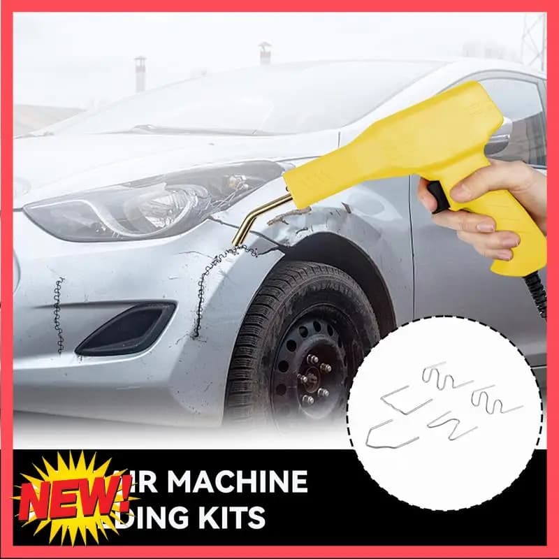 B17C 600 pezzi kit di saldatura per macchine di riparazione in plastica con cucitrice a caldo per auto strumento di riparazione paraurti automatico per tutte le auto, 6 tipi