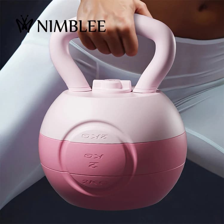 Kettlebell Portatile per Yoga e Fitness, Pesi Colorati per Allenamento Squat, Nuovo Design Staccabile