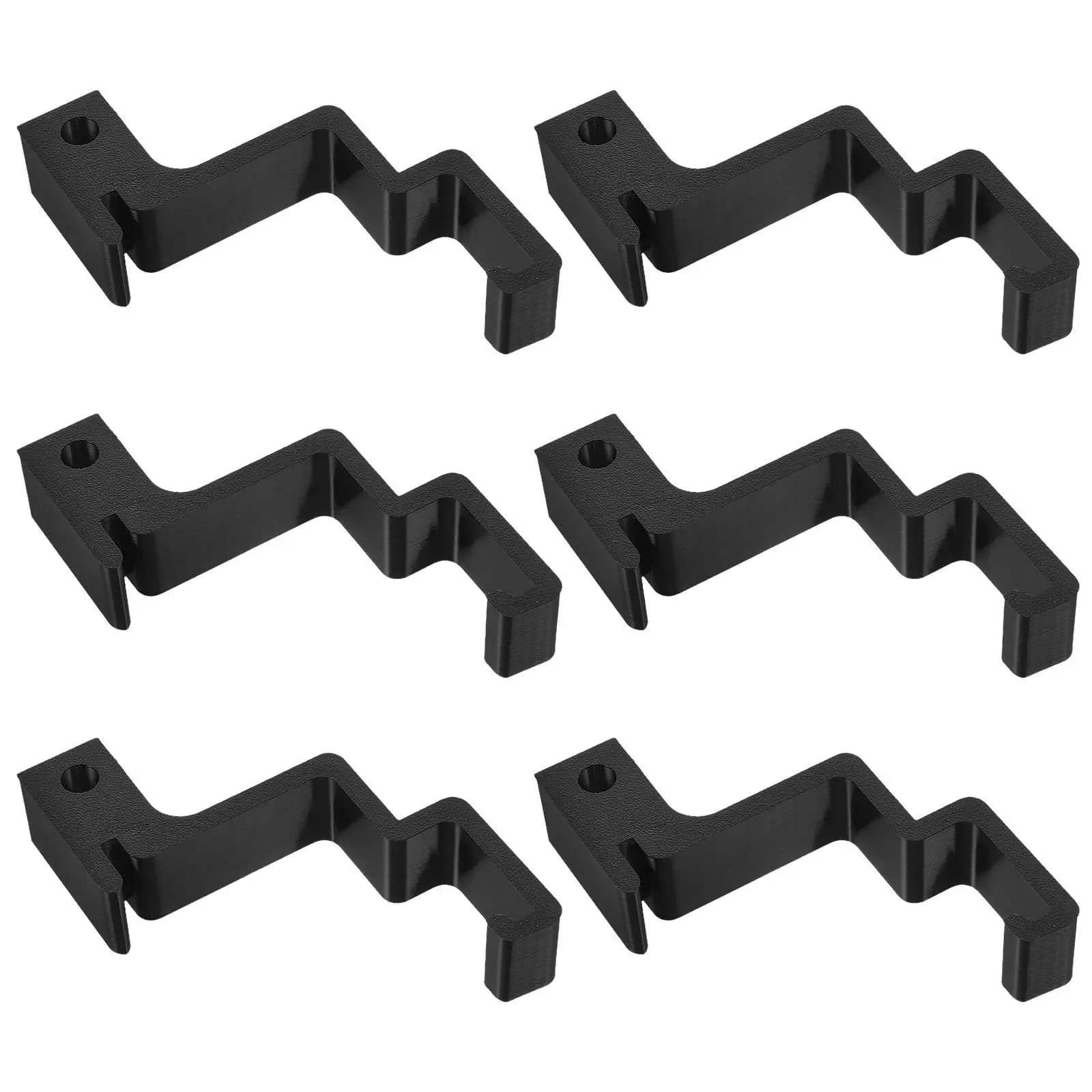 6 Pezzi Clip di Ventilazione per Pattumiera, Supporto Distanziatore per Coperchio, per Flusso d'Aria in Cucina e Bagno