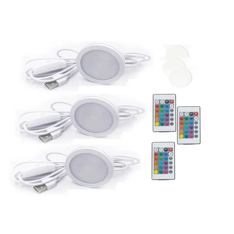 Nuovo Kit Multicolore per Componenti LED, Modello Fai-da-Te per Lampade LED - Luce Brillante ed Efficiente, Progetto di Illuminazione Personalizzata 3 Set