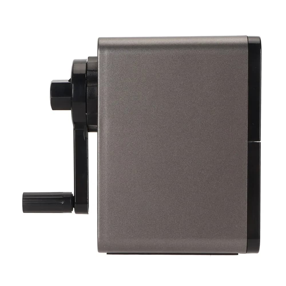 7 Adjustable Thickness Settings Sketch Pencil Sharpener Black Efficient Sharpening Manual Pencil Sharpener Professional