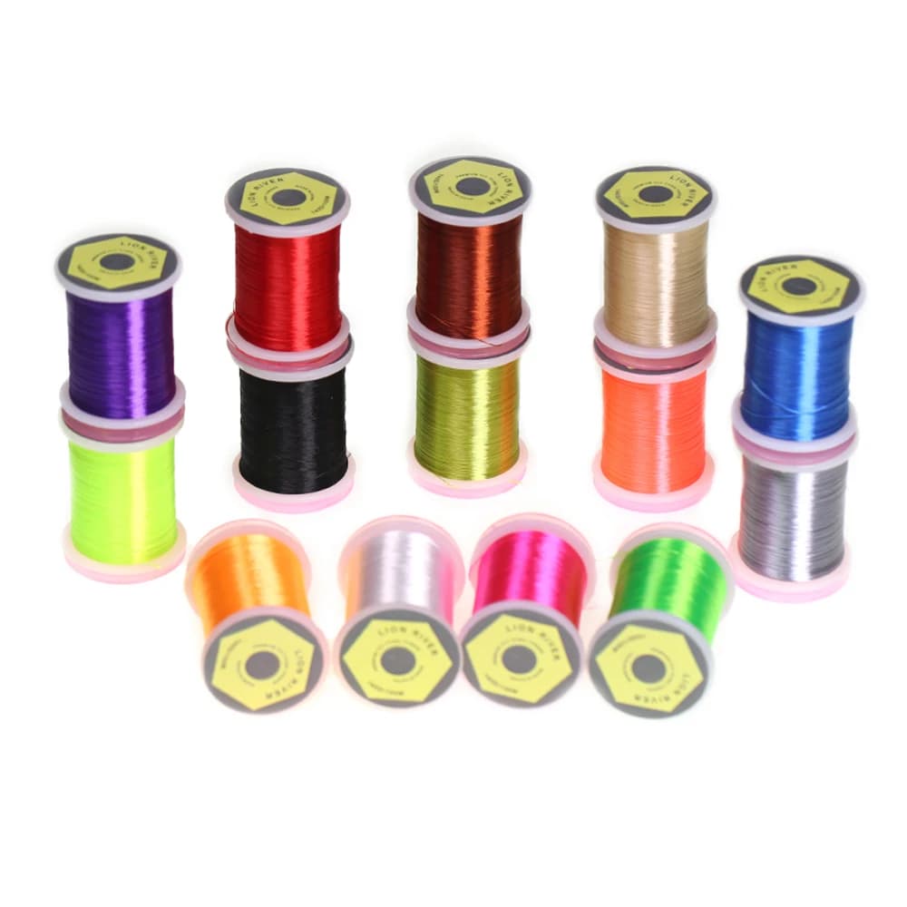 ICERIO 1Spool 140D Twisted Floss Standard Fly Tying Thread Dry Wet Flies Nymphs Streamers Lure Bait Tying Material