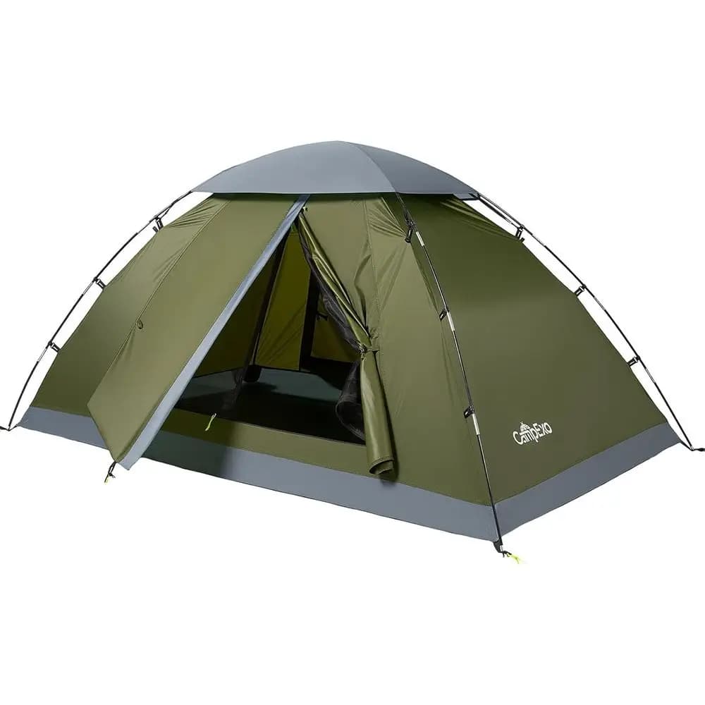 Tenda Leggera Impermeabile per 1-2 Persone, per Campeggio ed Escursionismo, Montaggio Rapido, con Borsa per il Trasporto