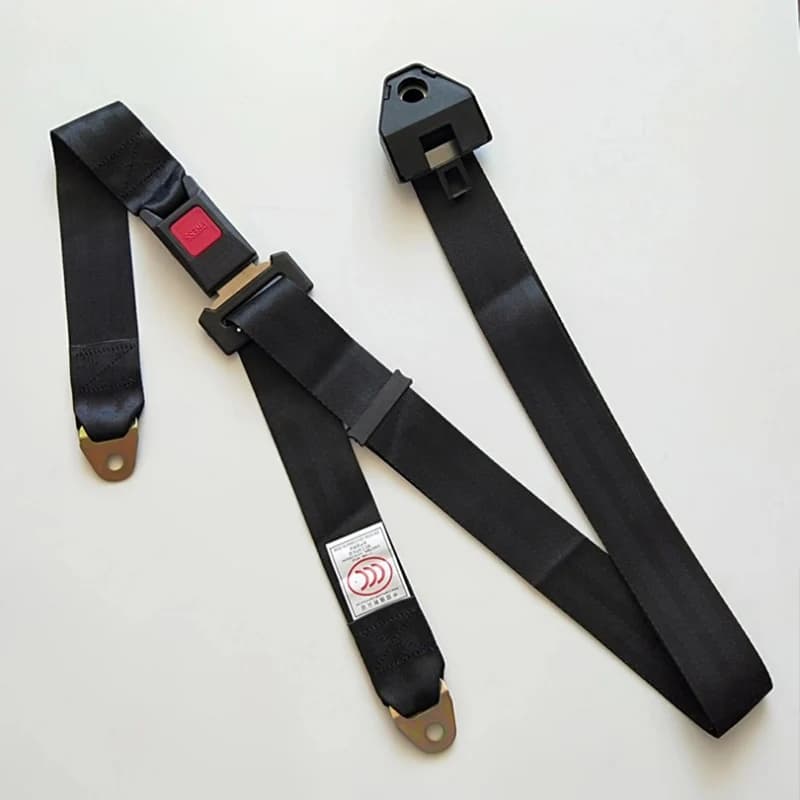 Adjustable Simple 3-Point Seat Belt Truck Passenger Bus School Bus Coach Car Insurance Belt Universal Seat Belt Accessories