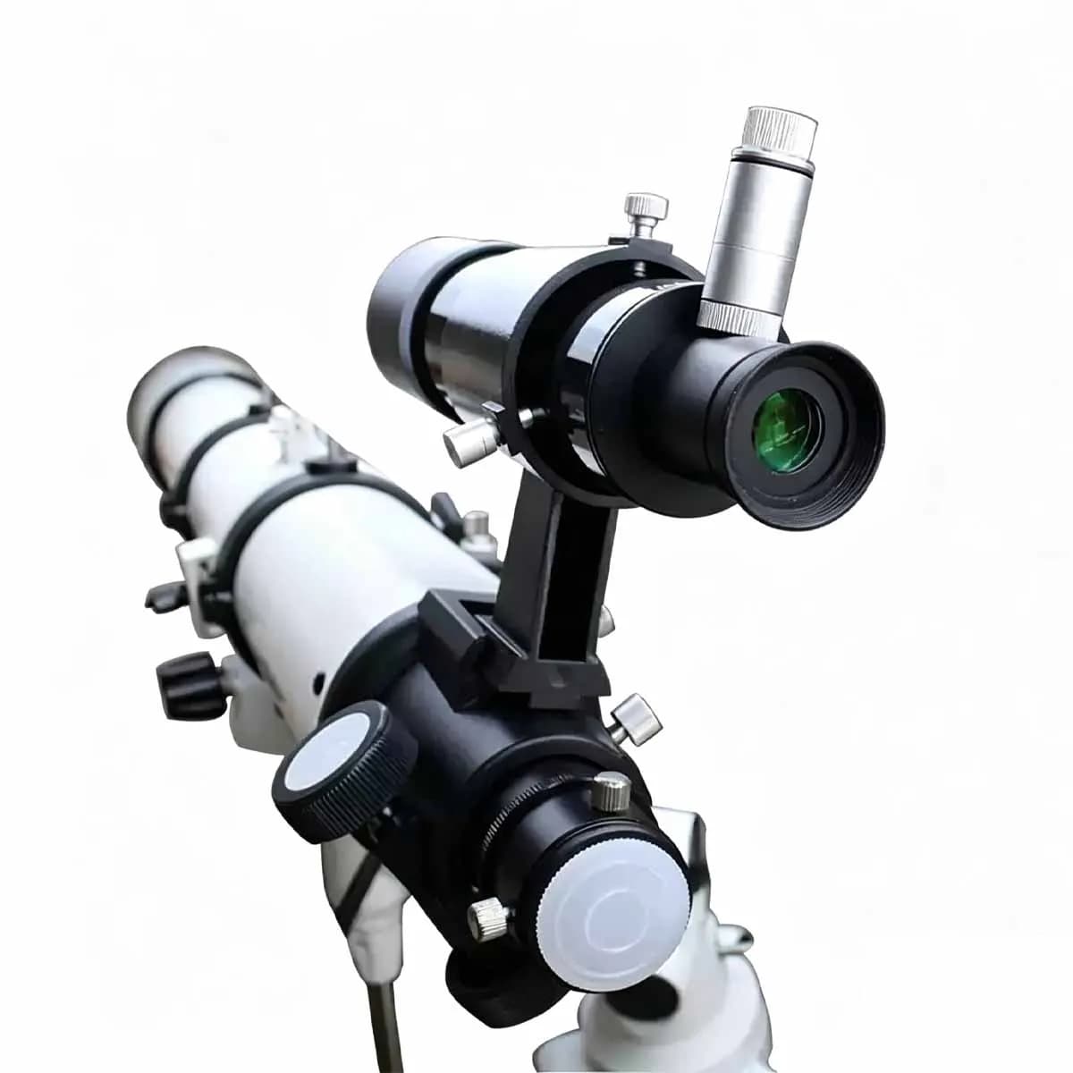Metal 9x50 Double Cross Illumination Star Seeker Telescope Accessories for Astronomical Observing