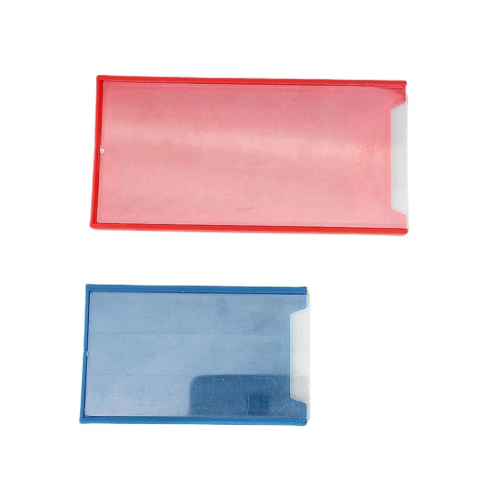 Etichetta in plastica piccola, cartellino identificativo, porta cartellino con nome, per scaffali di magazzino, con forte magnete sul retro, 1 pezzo