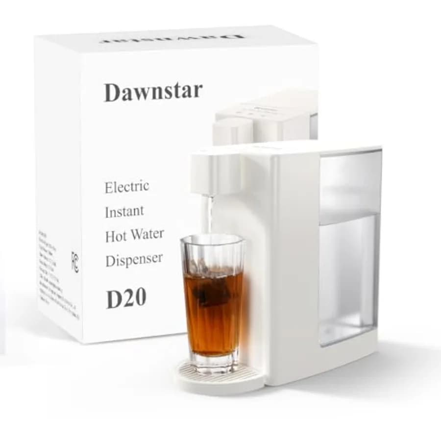 Electric Kettles D20 Instant Hot Water Dispenser for Quick Boiling and Dispense Adjustable 3 Temperatures and 5 Water Volume Re