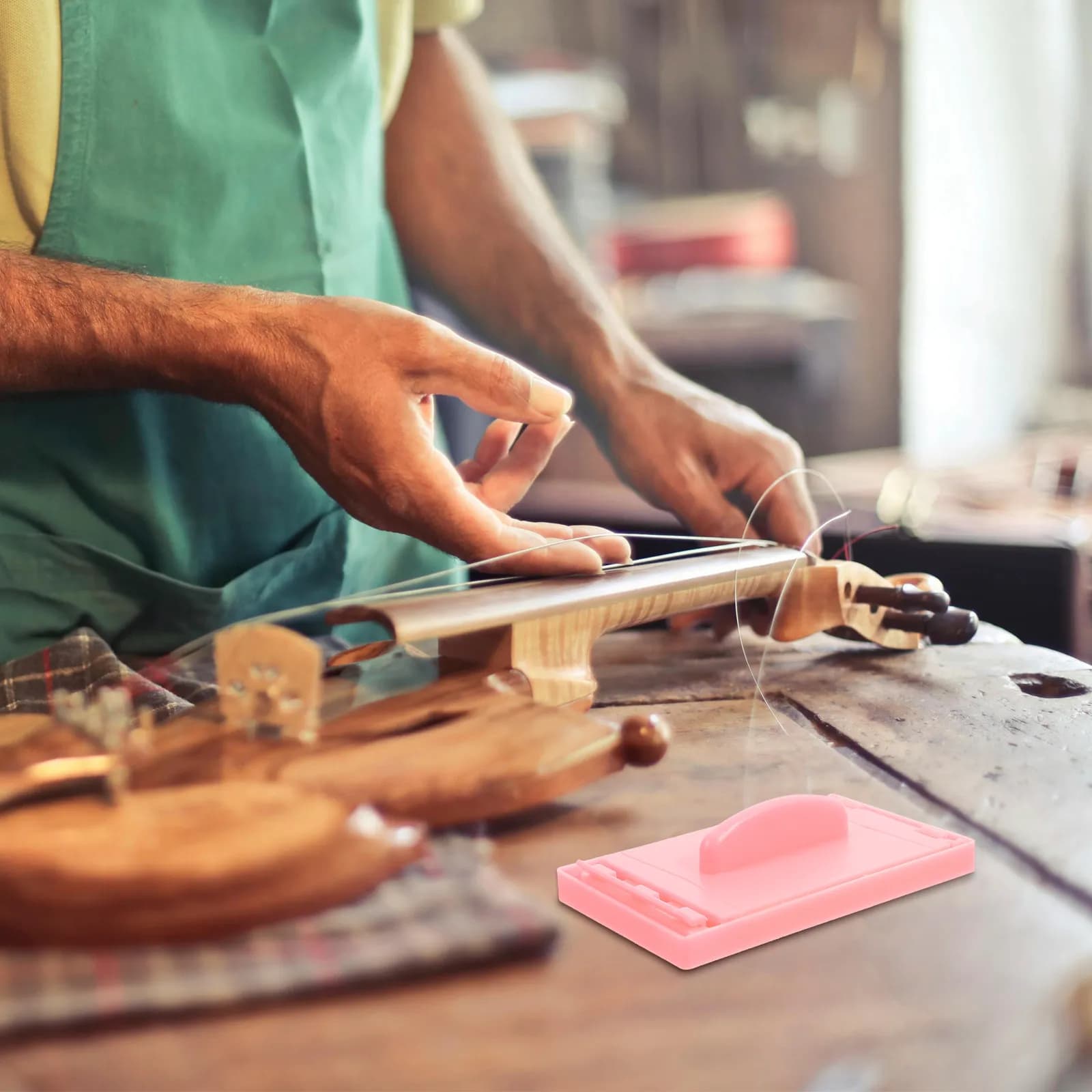 Kit di Pulizia per Chitarra: Panno per Tastiera, Strumento per Pulizia Corde, Set di Manutenzione per Chitarra Elettrica, Acustica, Basso, Violino, Ukulele