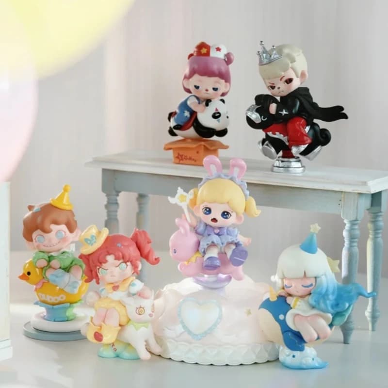 Nuova Serie Originale Tnt Moments On Replay: Blind Box con Statuette da Collezione, Decorazione da Scrivania, Scatola Misteriosa, Giocattolo Personalizzato per Fan, Regalo