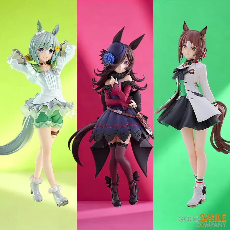 Good Smile POP UP PARADE Umamusume Seiun Sky Rice Shower Fine Motion Anime Cute Girl Action Figure Regalo per Adulti e Bambini