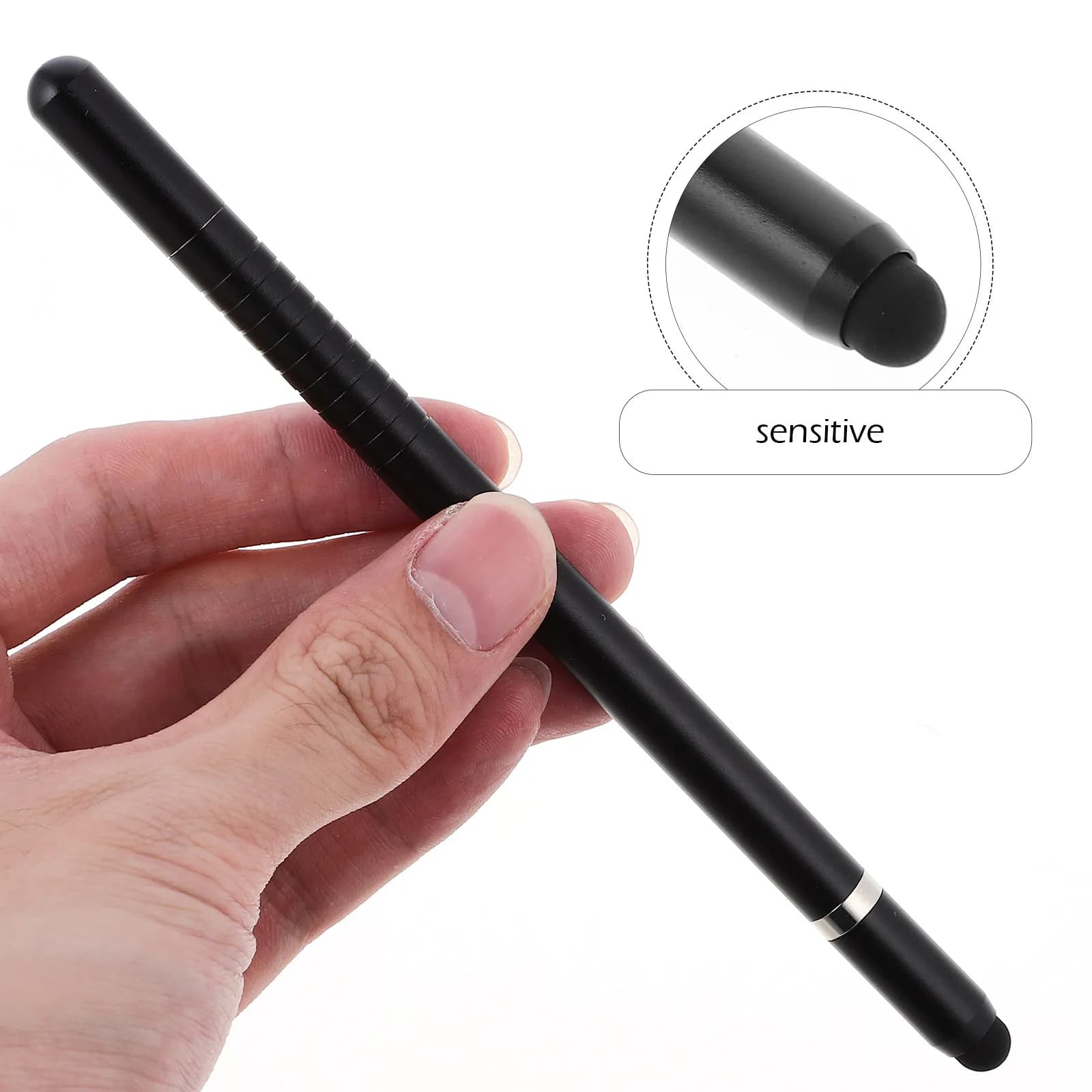 Penna stilo per tablet da 2 pezzi per scrittura precisa, disegno e controllo fluido, penna capacitiva per tutti gli schermi touch, penne capacitive