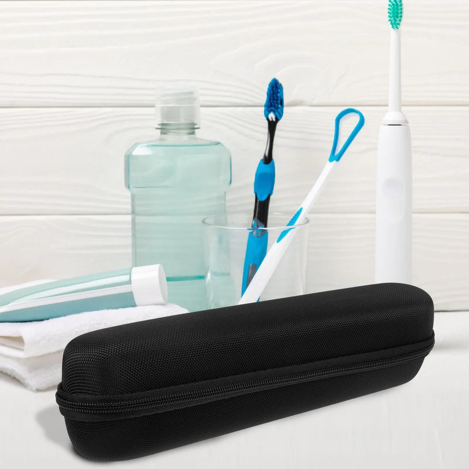 Lightweight Electric Toothbrush Case with High Protection Design, Ideal for Daily Communism, Holidays and Gift
