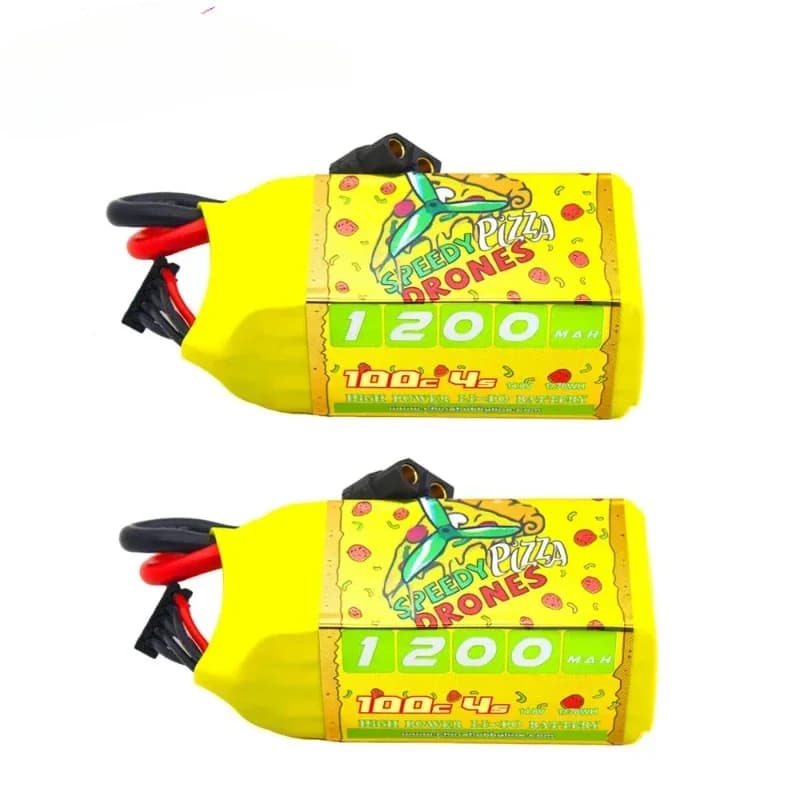 2PCS CNHL 4S 14.8V Lipo Batteria 1200mAh 100C MiniStar Con Spina XT60 Per RC Auto FPV Drone Quadcopter Aereo Elicottero Hobby