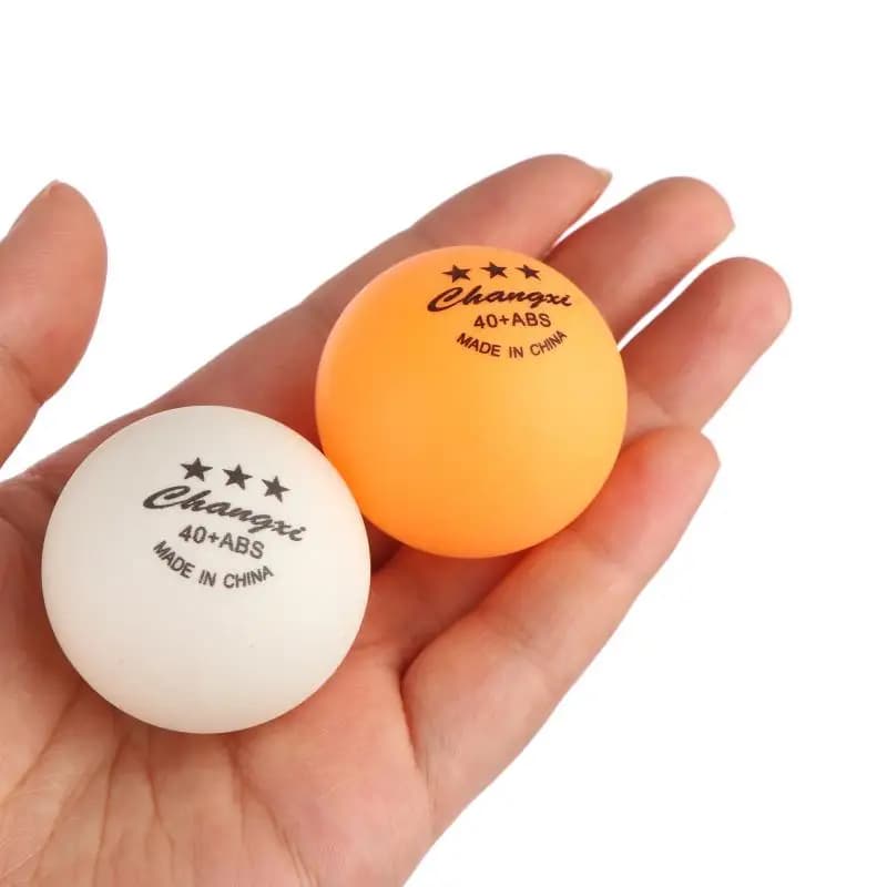 New 10Pcs 3-Star Training Table Tennis Balls Good Quality Training And Competition Table Tennis Balls Round Firm Stable Bounce