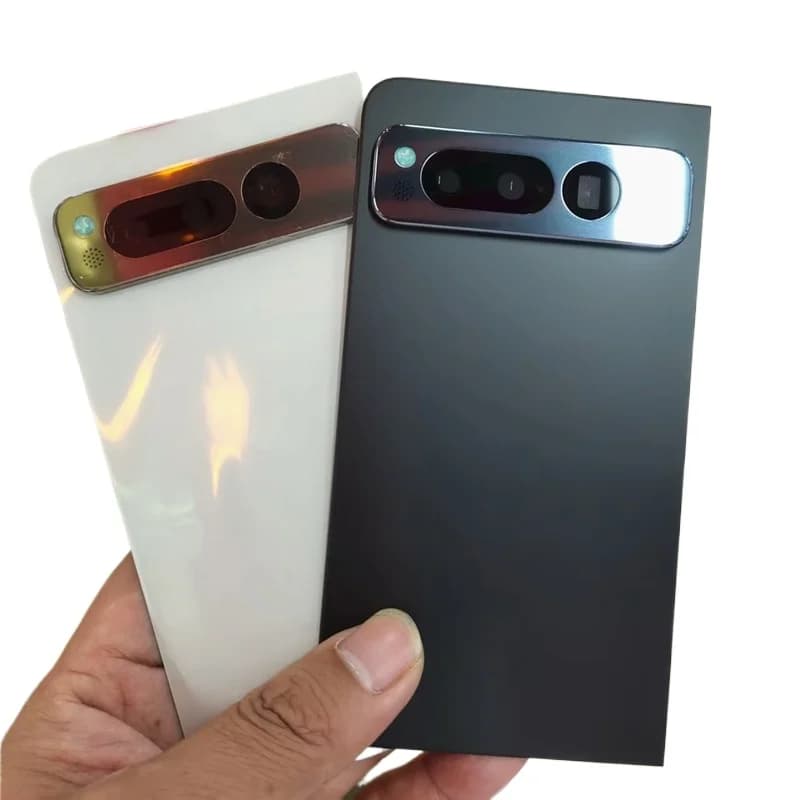 For Google Pixel Fold Glass Battery Cover Repair Replace Back Door Phone Rear Case +Camera Lens