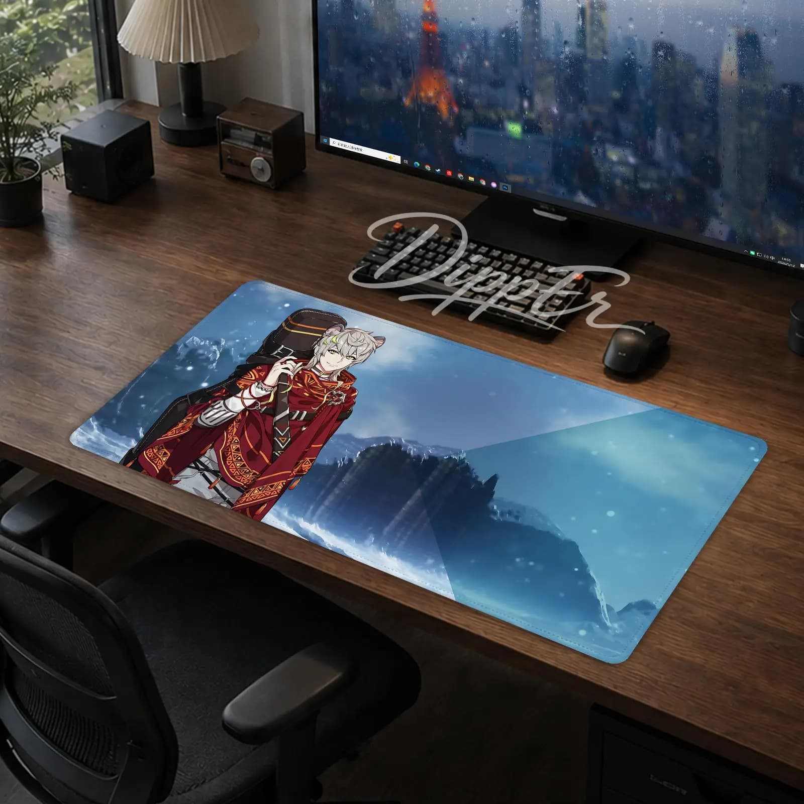 Game Blustone 2 Mouse Pad Gaming office Desk Mat Non-slip Large Mousepad DIY Keyboard Pad stitched edge rubber base
