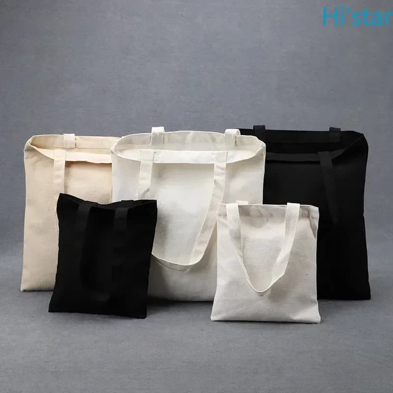 10 pezzi all'ingrosso logo personalizzato sacchetto di tela di cotone ecologico economico riutilizzabile spalla shopping tote imballaggio personalizza logo