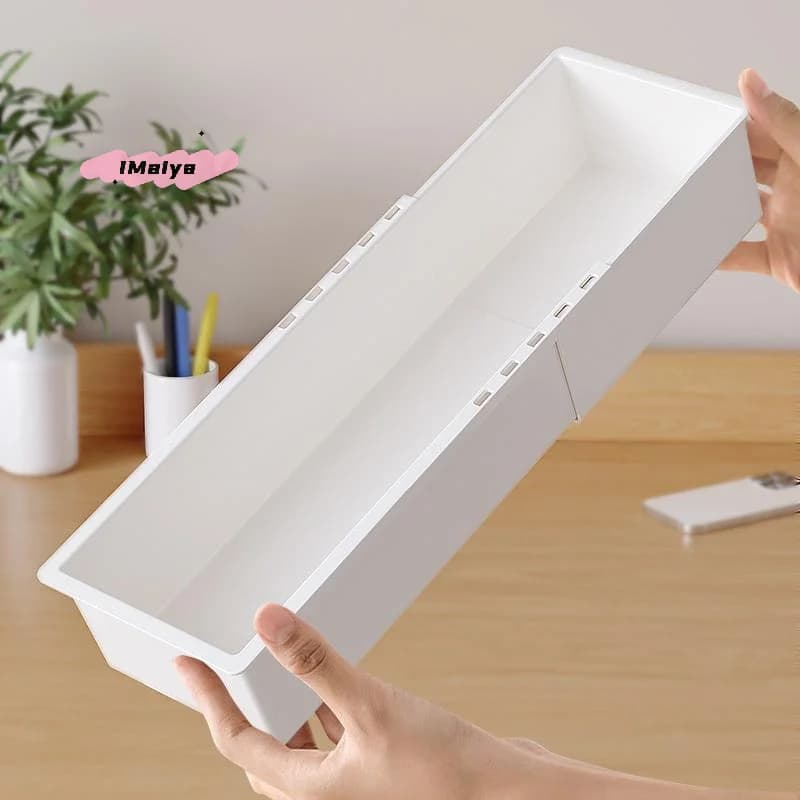 Organizzatore Universale Estensibile per Cassetti in Plastica Resistente, Multi-Misura per Trucchi, Cosmetici, Camere da Letto, Cassettiere, Attrezzi e Scrivanie