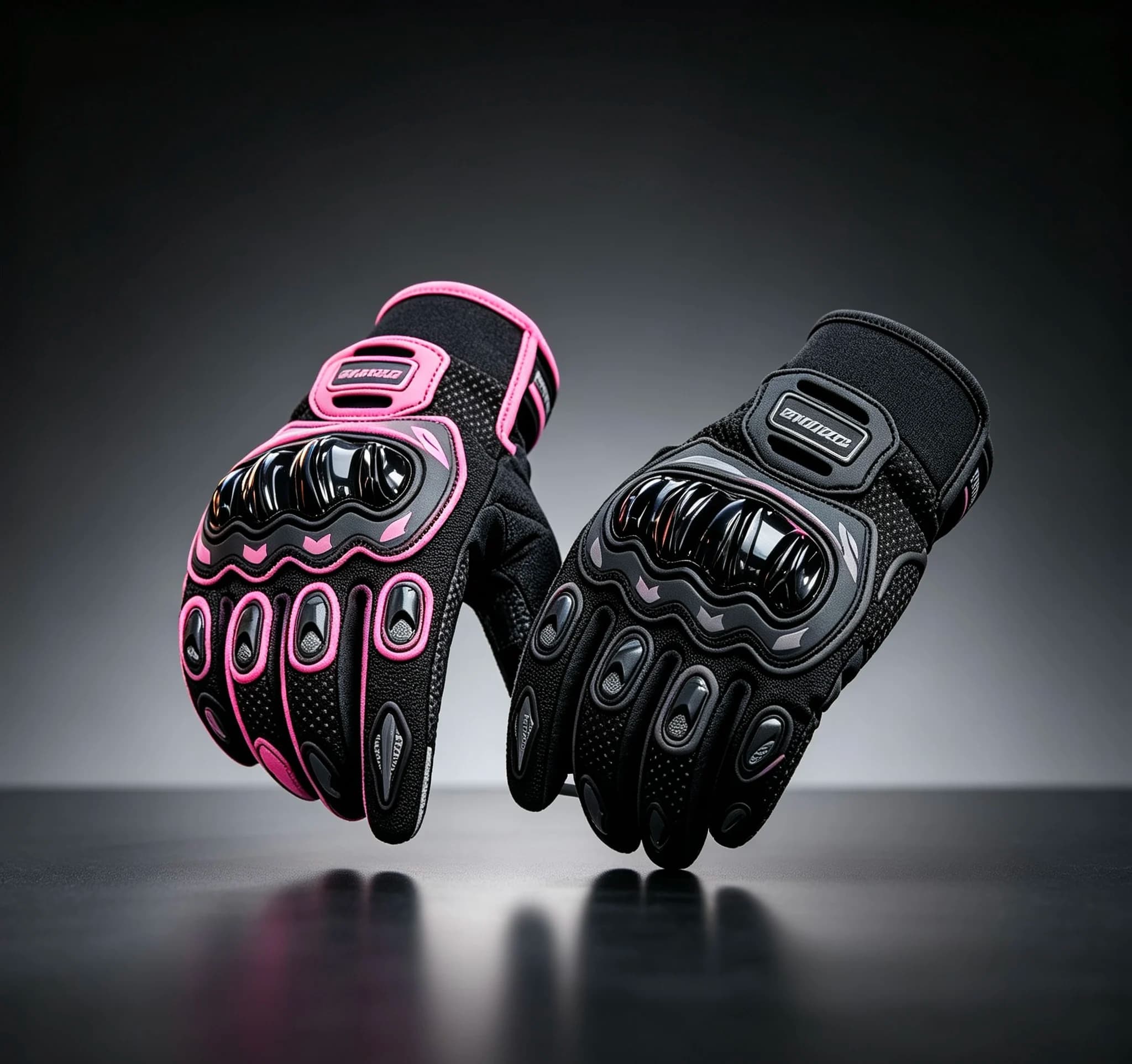 Men's and women's summer motorcycle riding gloves with mesh breathable protection for hand parts