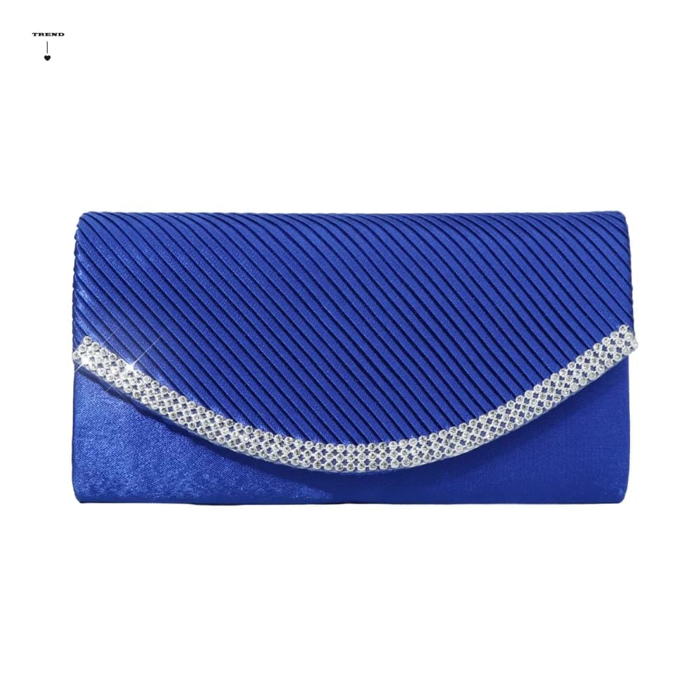 Shiny Evening Banquet Bag Clutch Bag Crossbody Bag Glitter Shoulder Bag Underarm Bag Temperament Rhinestone Hand Bag Wedding
