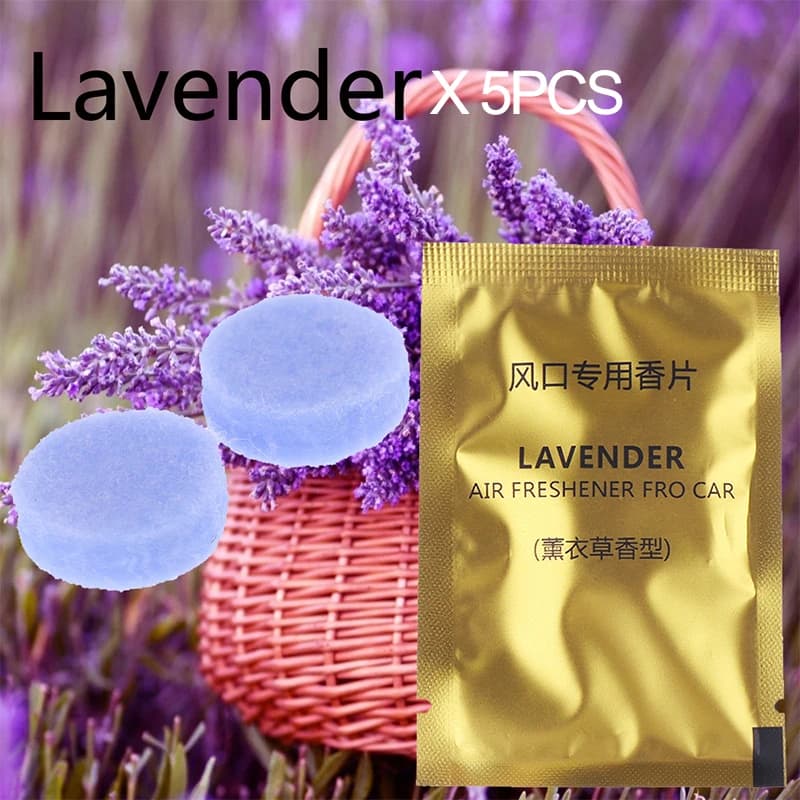 Deodorante per Auto, Ricariche di Profumo per Bocchette di Ventilazione, Compresse Aromatiche, Stoppini in Cotone Assorbenti, Accessori per Interni Auto