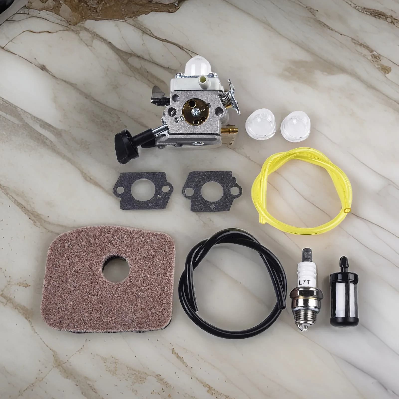 Carburetor kit for Stihl BG86C BG86C BG56 SH56C SH86C Primer Lampadine Spina Fuel line Air filter Replacement Garden equipment