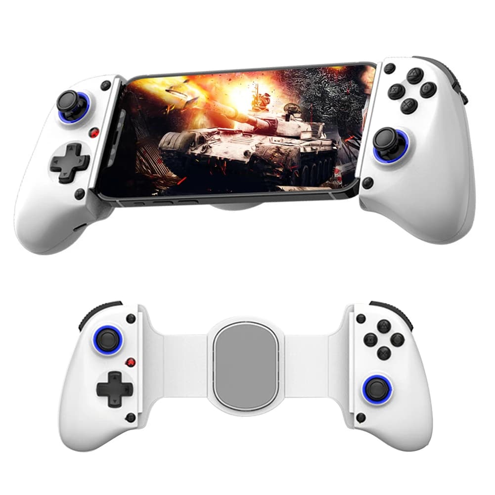 Wireless Telescopic Game Controller, Gamepad BT for Mobile Devices, Compatible with Switch/Android/iOS/PC/Xbox