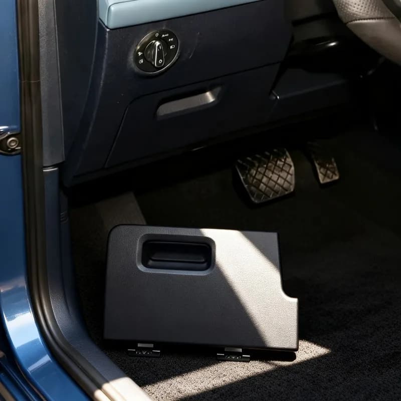 Organizer per Vano Portaoggetti Auto 571857919 per VW Tayron, Scatola Portaoggetti Lato Guida, Accessori Interni Auto Multifunzionali