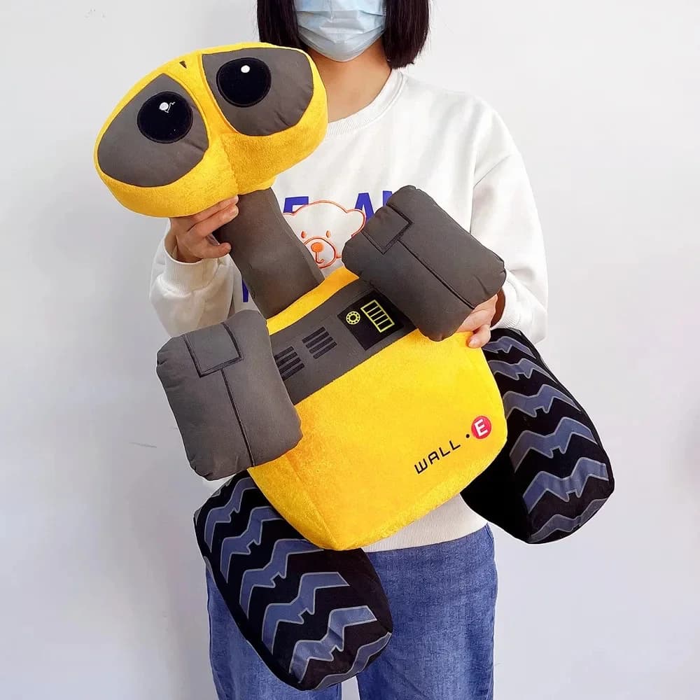 Big Size WALL-E Peluche Cartoon Vivid Robot Peluche Farcito Film Anime Doll Cuscino di tiro Divano letto Decorazioni per la casa Regali di compleanno