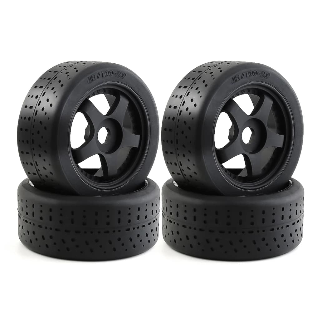 2.9 RC tyres with belt with 4 pieces foam inserts for Arrma Felony Infraction 6S BLX Typhon 3S 6S MEGA550 Unlimited roller