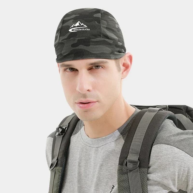 Quick Drying Cycling Hat, UV Protection, Sporty Cap Refreshing for Men and Women, Breathable Bike Subchase, MTB and Running