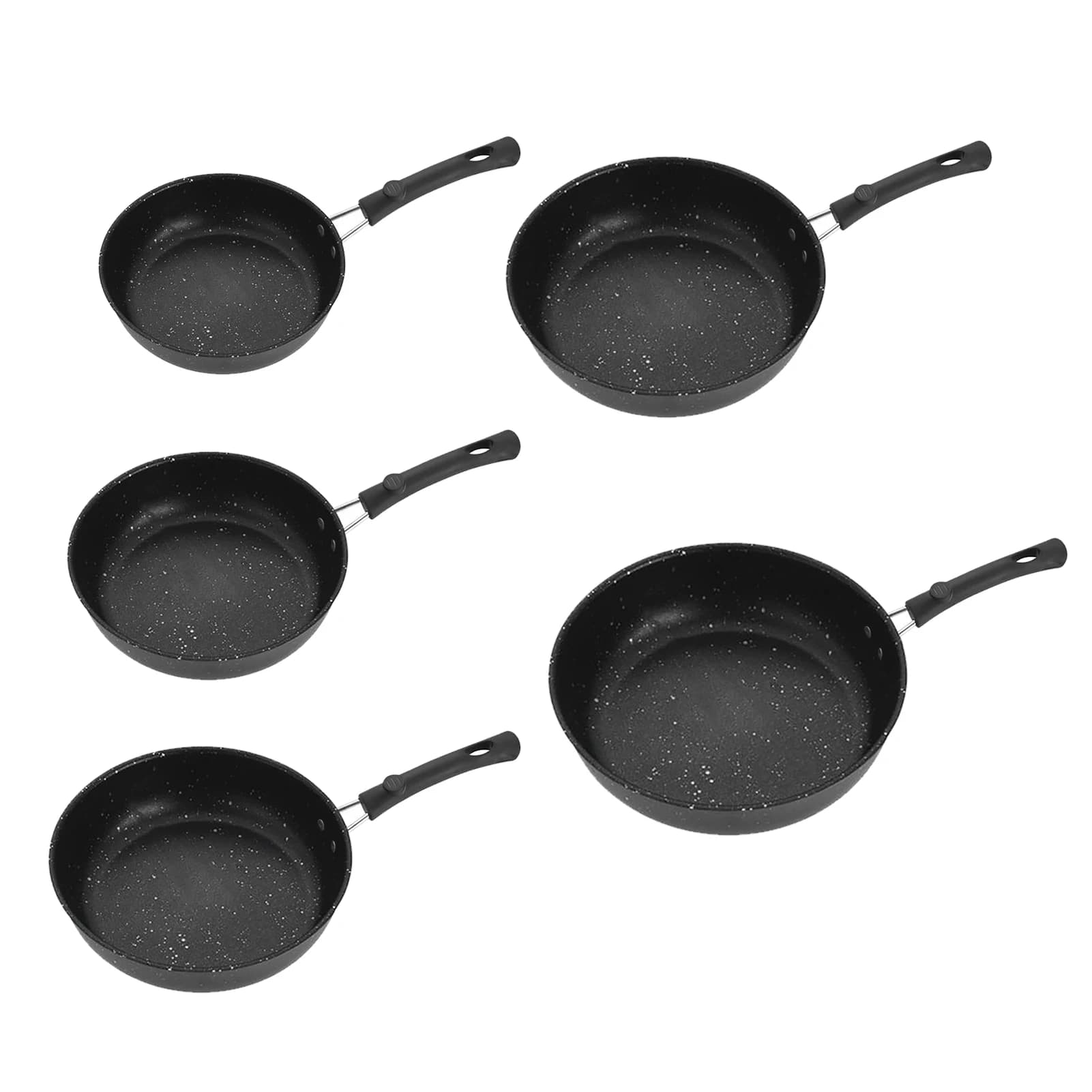 Padella durevole antiaderente spessa bistecca padella piatta ferro Pancake uovo friggitrice pentole Pancake utensili da cucina 12/14/16/18/20cm