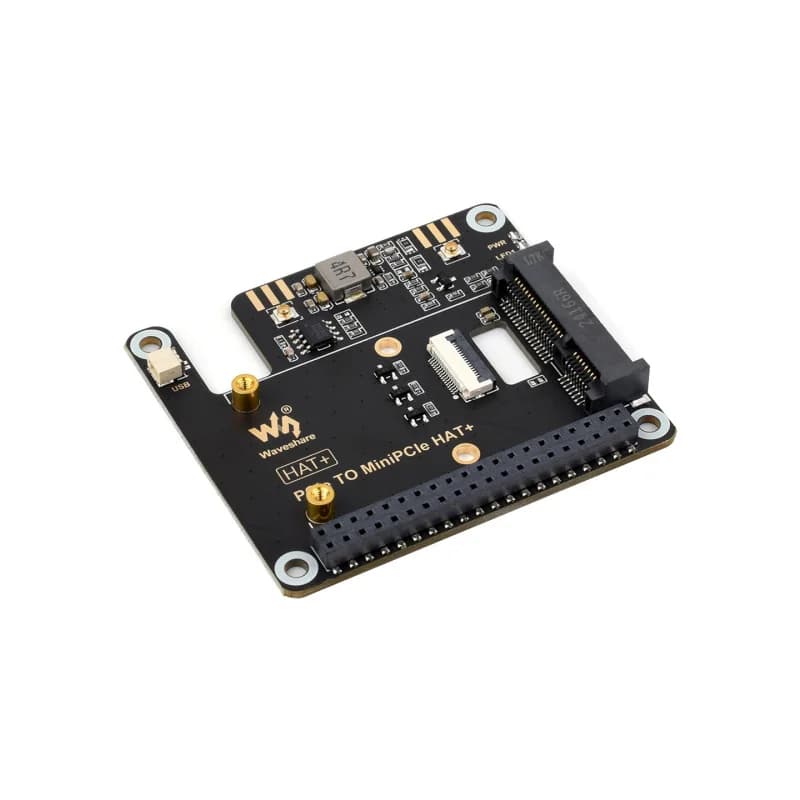 Per scheda adattatore Raspberry Pi 5 PCIe a Mini PCIe, scheda WiFi Scheda di espansione supporto modulo AI Bluetooth