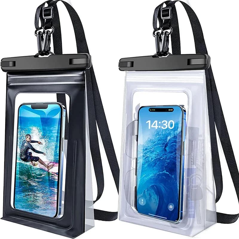 HAISSKY Borse da nuoto impermeabili per iPhone 17 16 15 14 13 Pro Max 17 Air 14 Plus Custodia da nuoto per surf Xiaomi